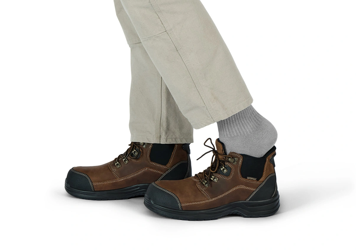 Buy cheap products Hands-Free Work Boots Graphite Brown 0605